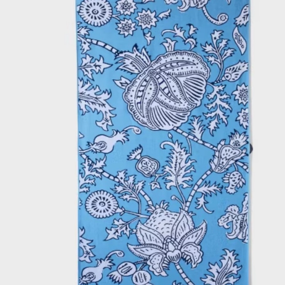 ROLLER RABBIT X TARGET FLORAL VINES OVERSIZED BEACH TOWEL NWT